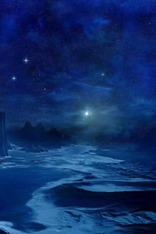 唯美壁纸竖屏星空