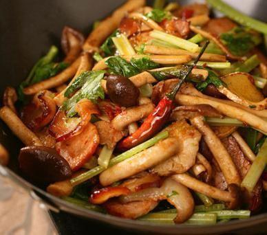 茶树菇干锅的做法窍门