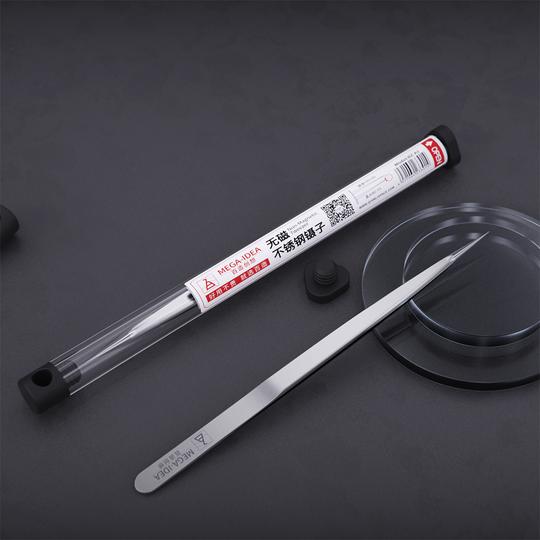 潜力高精密超硬特尖镊子手机维修指纹飞线百造创想直尖无磁镊子