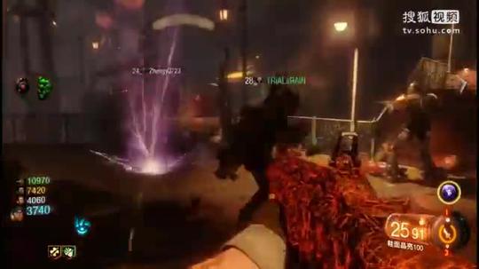 好尸【cod12黑色行动3】僵尸模式第四期,四人解彩蛋(上)