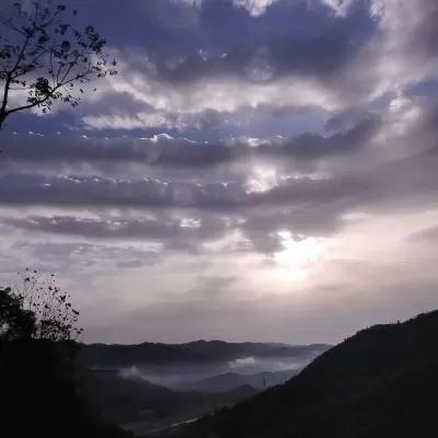 天空背景图治愈心若没有栖息的地方，到哪里都是流浪,风景静物,唯美