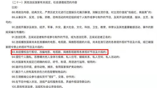 中国网络视听节目服务协会发布细则明确规定短视频不得未经授权剪辑影视剧_fororder_微信图片_20211216103249