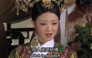 贱人就是矫情表情包华妃