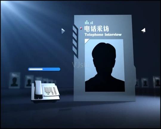 电话采访_720x576_高清视频素材下载(编号:1785402)
