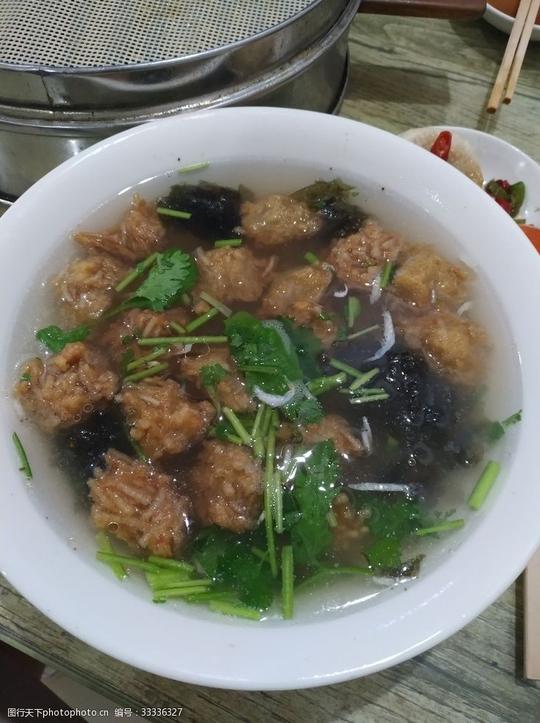 小店铺丸子汤