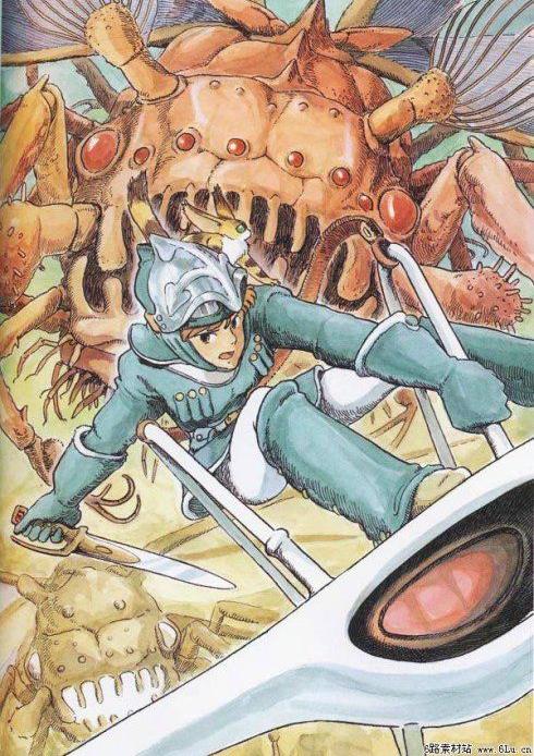 宫崎骏手绘漫画素材(更新了!