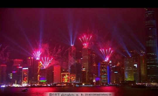 楼顶烟花视频素材春节元素视频素材春节视频素材马年视频素材