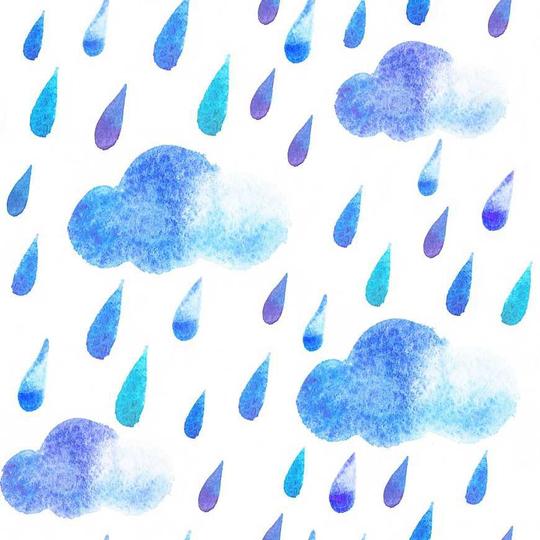 水彩画的雨和云图片素材免费下载千图网www本文关键字:素材