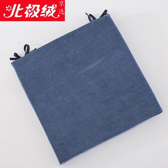 北极绒家纺乳胶坐垫办公室椅垫学生减压座垫椅子凳子垫美臀榻榻米坐垫加厚实木沙发坐垫图片