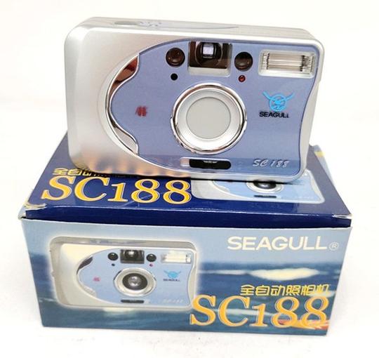 全新库存海鸥sc-188/d全自动胶片胶卷傻瓜机入门机小巧便携扫街
