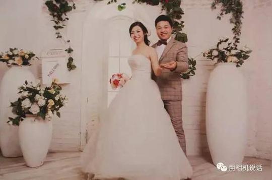 高天、高林的“婚纱照”