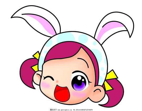 卡通人物潮语搞笑幽默漫画动漫女孩源文件