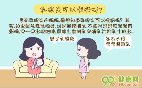 哺乳期乳腺炎能给宝宝喂奶吗