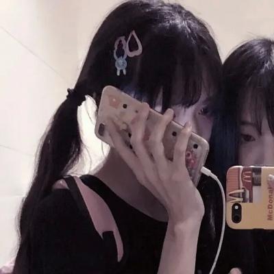 情头#闺蜜头像#可,情侣,一对两张,可爱,唯美