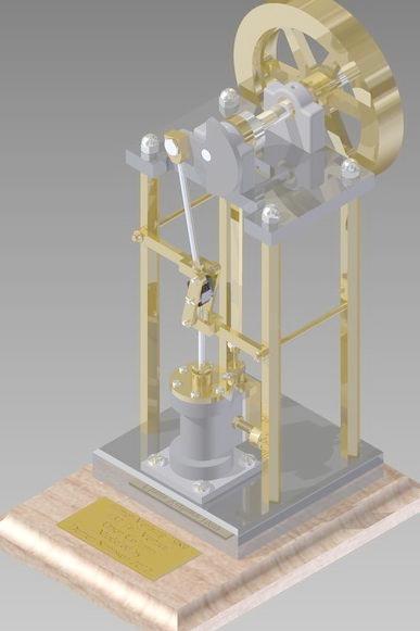 蒸汽发动机3d模型素材免费下载-千图网www.58pic.com