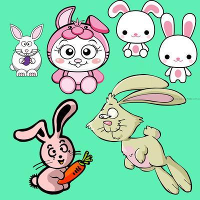 兔子吃萝卜表情httpwww.qqski.com
