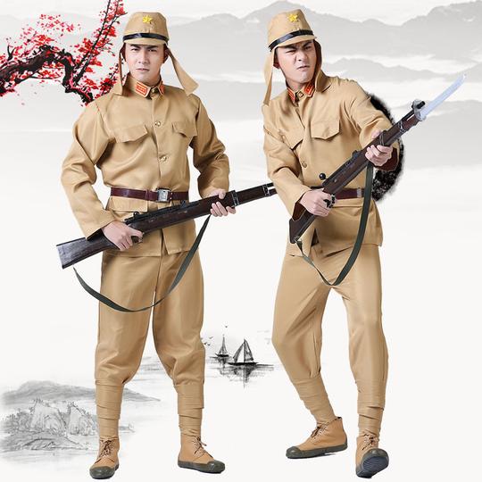 日本兵军装套装日本小鬼子进村搞笑抗战小品年会表演出服装
