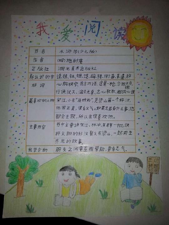 寒假作业:读书卡制作&lt;/strong&gt;