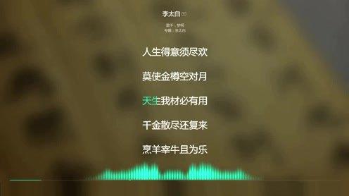 2021网络最火歌曲抖音必听李太白-梦柯动态歌词