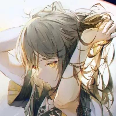 动漫手绘炫酷女孩♡,卡通动漫,女生,二次元