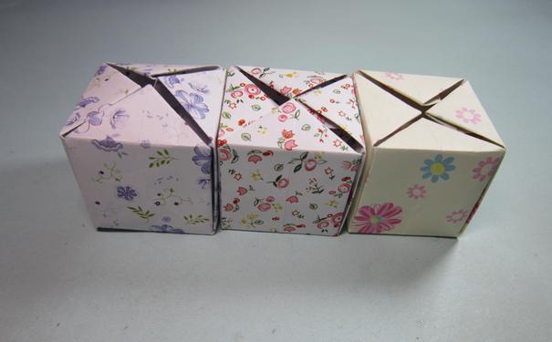 礼物盒折纸最简单折纸教程怎样折一个礼品盒子