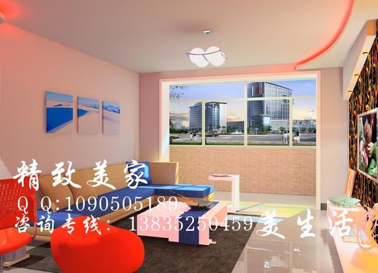 沙发背景墙-1案例图片-设计师十度空间设计工作室的