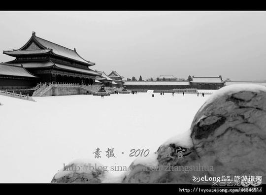 【2010·故宫·春雪】黑白紫禁城,向墨晚旅游攻略