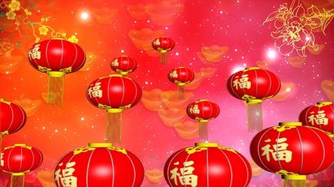 ym1038新年春节红灯笼背景素材高清led大屏晚会背景视频素材免费下载