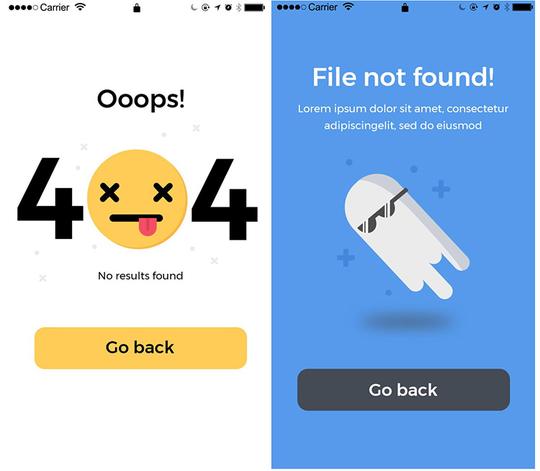扁平卡通404空网页缺省页ai应用app丢失页面模板psd设计矢量素材-淘宝网