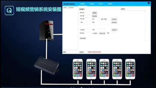 短视频营销系统,轻松操作抖音,快手火山小视频