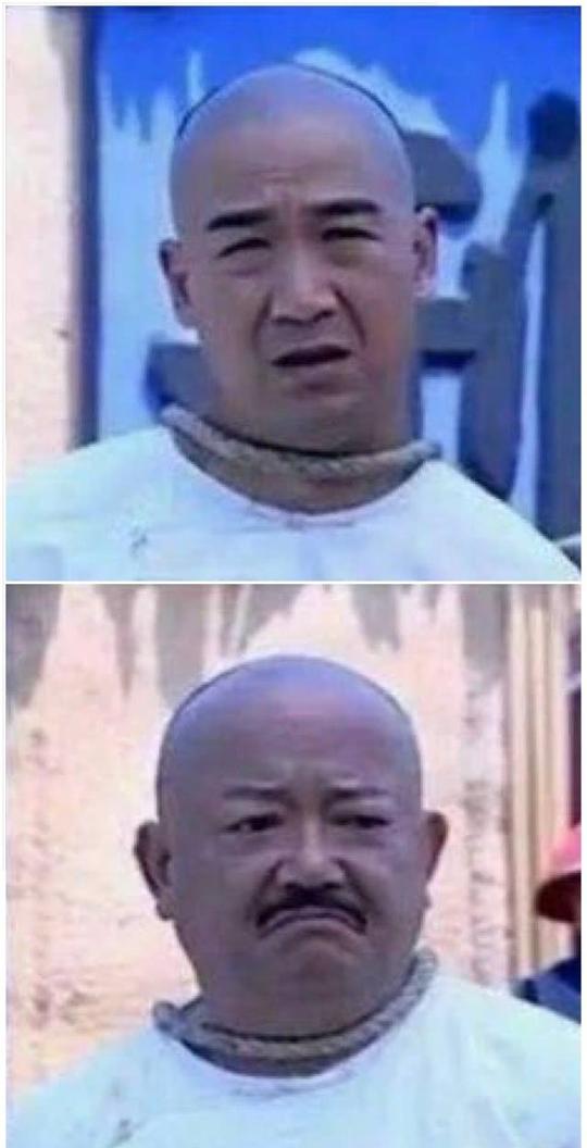 和珅和纪晓岚的表情包更是委屈了两个人的表情也是很迷了可能这也正是他们的魅力所在呢