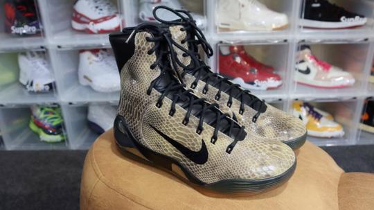 nikekobe9elite“snakeskin”科比第九代签名球鞋蟒蛇皮