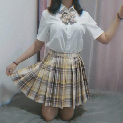 中牌制服馆店铺日本山吹jk制服裙【不是中牌】【现货】【复刻】