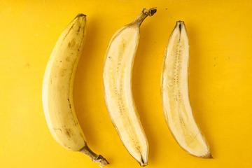 黄色香蕉片图片