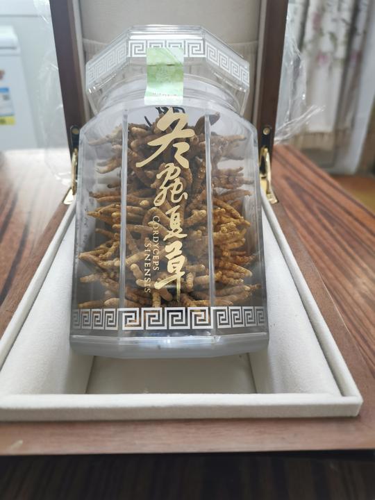 冬虫夏草同仁堂80克-30礼盒装，2019年5月生产，全