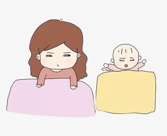 宝宝妈妈休息图片素材