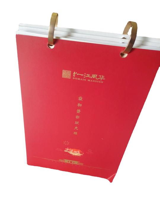 日历2022创意桌面设计印刷彩色广告翻页挂历日历年历办公室台历