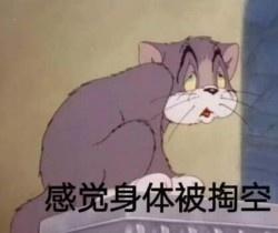 感觉身体被掏空抽象表情包