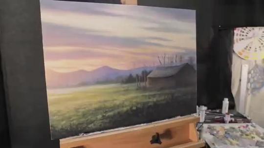 大师风景油画