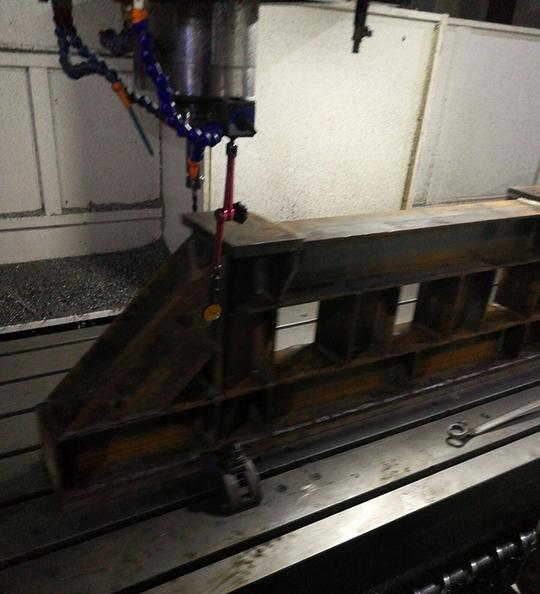 铸铁t型槽划线平板加工机械板材加工钳工装配平台焊接钻孔加工