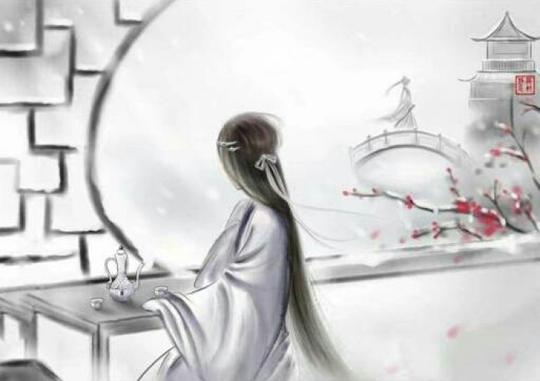 古风背影