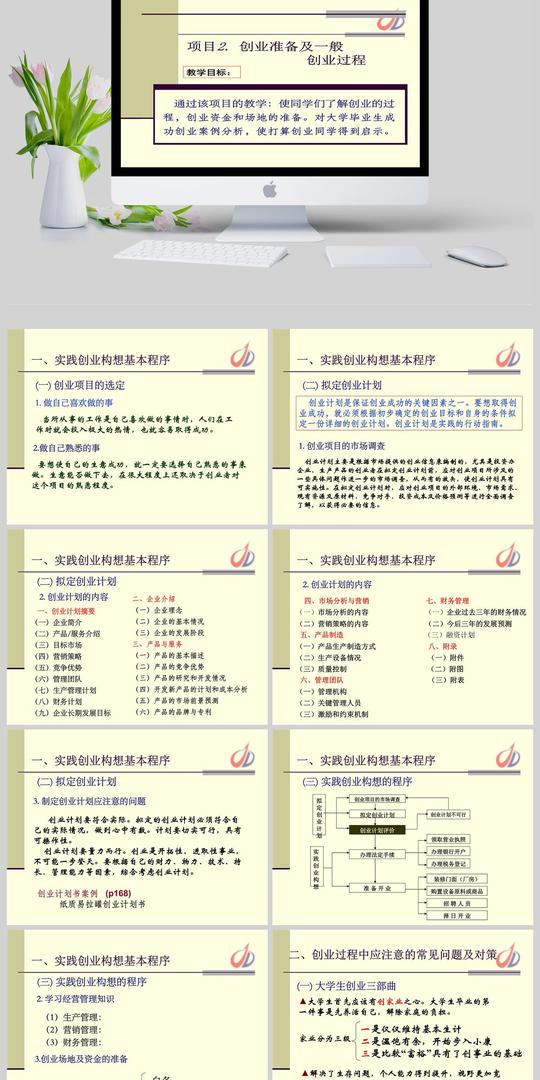 创业历程ppt