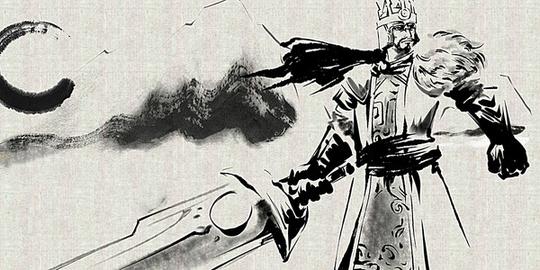 水墨江湖武侠海报banner背1920647-江湖武侠高清背景素材下载