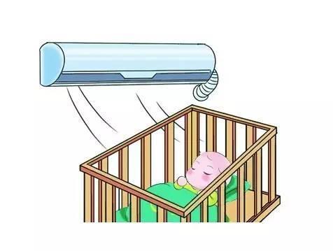 孩子怎么吹空调比较好