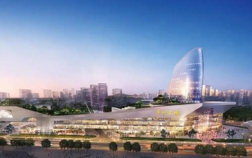 项目五百米范围内一座20多万平方米的地标级大型商业综合体-济州上城