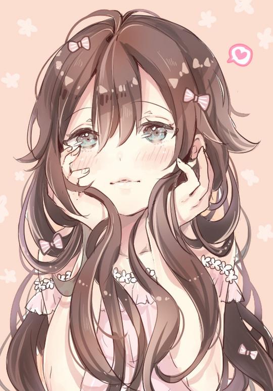 二次元手绘动漫插画头像壁纸动漫唯美意境插画清新甜美