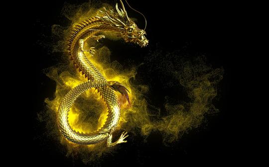 中国龙，龙，特效