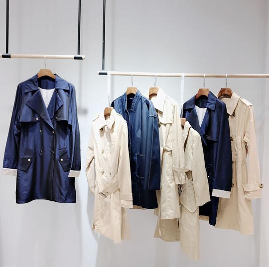 品牌尾货剪标精品风衣2019春女装品牌折扣尾货专柜正品厂家清仓