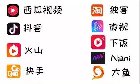 2018火的短视频软件,短视频软件排行
