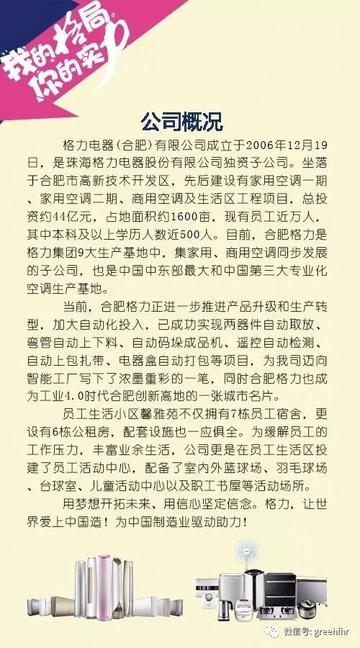 合肥格力官网招聘相关长尾关键词有哪些
